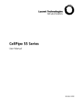 CellPipe 55 Series User Manual - Alcatel