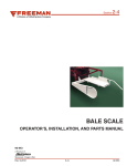 BALE SCALE - Allied Systems Company
