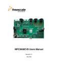 MPC5668EVB User`s Manual - Freescale Semiconductor