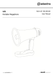 L01 Portable Megaphone