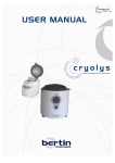 05068-800-DU002-A - Cryolys User Manual