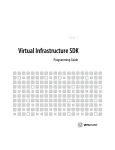 Virtual Infrastructure SDK Programming Guide