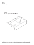 34 x 23 Apron Sink (KSxxAP 3.5)