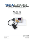 3603 User Manual - Sealevel Systems, Inc