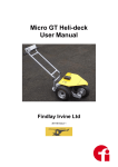 381-58 Issue 1 Micro GT Heli-Deck User Manual
