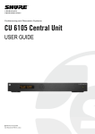 User Manual CU 6105 rev H