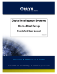 Digital Intelligence Systems Consultant Setup
