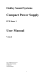 Compact PSU User Manual
