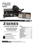 Z3 Siren Installation Manual