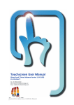 Touchscreen User Manual - Glimm Screens International