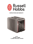 User manual - Russell Hobbs