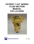 PAT-LS-24050 Fluid Section Manual