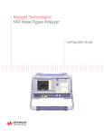 Keysight Technologies NFA Noise Figure Analyzer