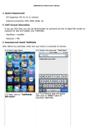 TalkMobile user manual for iPhone