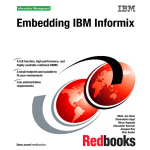 Embedding IBM Informix