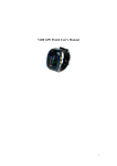 V680 GPS Watch User`s Manual