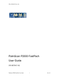 PalmScan P2000 FastPach User Guide