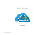 cloud simpliciti