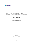 ICA-HM125 - PLANET Technology Corporation.
