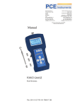 user manual force gauge