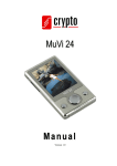 MuVi 24 Manual - Crypto Electronics