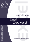 User manual X-power 5 email
