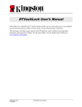 DTVaultLock User`s Manual