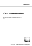 Sample & Assay Technologies RT2 qPCR Primer