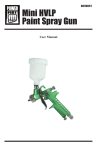 Mini HVLP Paint Spray Gun