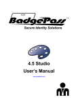 BadgePass Studio User Manual 4_5