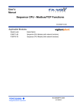 FA-M3 Sequence CPU-Modbus/TCP Functions