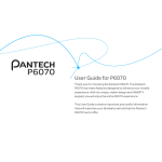 User Guide for P6070