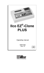 Ilco Ez® Clone Plus Manual