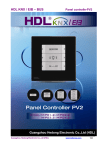HDL KNX / EIB – BUS Panel controlle-PV2