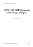 ADITION iOS Ad SDK Integration Guide for App