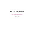 RV 4.0 Manual