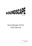 SoundScape Portal User Manual v1.0