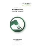 Field Foreman User Guide
