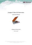 Fastgene LED Illuminator User Manual