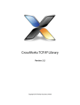 CrossWorks TCP/IP Library