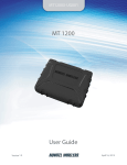 MT1200X-UG001 - MT 1200 User Guide