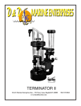 TERMINATOR II Instr - D & D Marine Enterprises