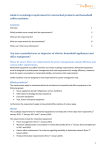 Guide to ecodesign requirement for networked products and