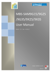 MBS-SAM9G15/9G25 /9G35/9X25/9X35 User Manual