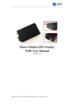 TS20 User manual - ANBTEK GPS Tracking Platform