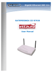 SATSPEEDBOX III R7920 User Manual Gigabit Ethernet