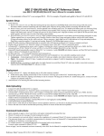 SBE 37-SM RS-485 MicroCAT Reference Sheet