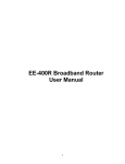 EE400-R Broadband Router