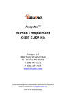 Human Complement C4BP ELISA Kit