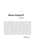 VMware Scripting API User`s Manual